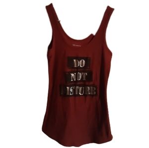 NO BOUNDERIES Tanktop, maroon